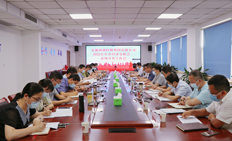两淮控股集团召开2022年年中经济分析会和市场开发工作会